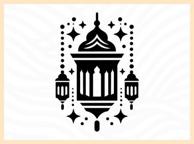 Ramazan fenerlerinin büyüleyici silueti, Ramazan temalı sanat eserleri, şenlik tasarımları ve Ramazan 'ın ruhunu, ailesini ve ruhsal bütünlüğünü yansıtan kültürel görseller için Ramazan İdeal' in ışığını, inancını ve kutlamasını sembolize ediyor.