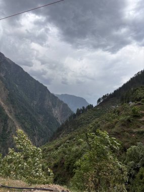 Dağların güzel manzarası