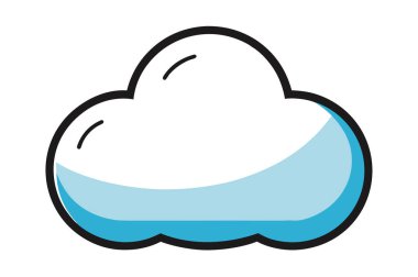 A sleek and modern cloud icon set vector featuring minimalist designs. Perfect for weather apps, digital interfaces, and web projects. Clean lines and simple shapes for a professional look. clipart