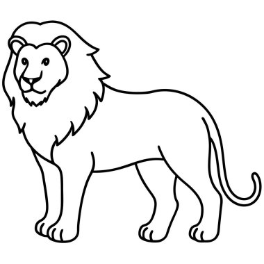  Discover a stunning hand-drawn lion illustration, perfect for adding a touch of the wild to your design projects. Ideal for prints, tattoos, logos, and creative digital artwork. clipart