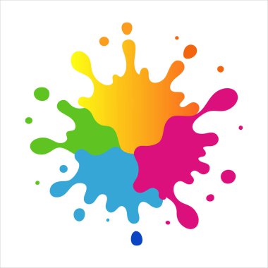  Celebrate Holi with this vibrant paint splash background, featuring colorful splatters and drops. Perfect for festive projects, digital art, and decor that captures the spirit of color. clipart