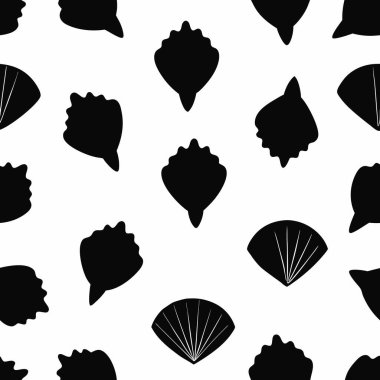  Bring the beach to your designs with this seamless seashell pattern. Ideal for summer-themed projects, decor, fabric, and digital art inspired by coastal vibes and ocean beauty. clipart