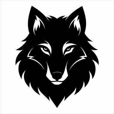  Showcase strength and wilderness with this wolf head logo illustration, ideal for branding, mascots, and digital design projects that need a powerful, nature-inspired icon. clipart