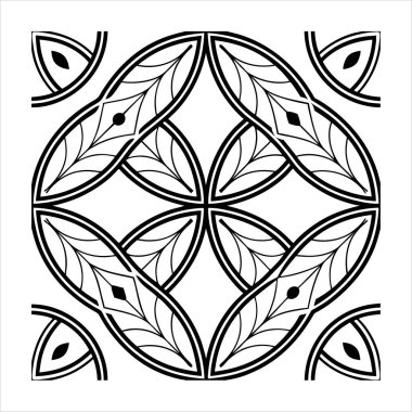 A versatile collection of geometric ornament decorative elements in vector format. Perfect for creating elegant designs, patterns, borders, and modern art with intricate symmetry and style. clipart