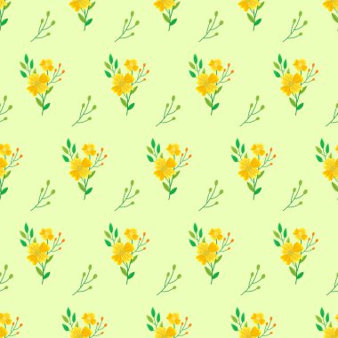 Soyut Klasik Kusursuz Çiçeksiz Desen Tasarımı