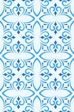 Klasik Geometrik Soyut dikişsiz fayanslar desen tasarımı