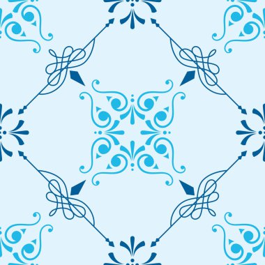 Klasik Geometrik Soyut dikişsiz fayanslar desen tasarımı