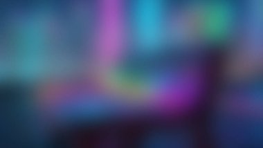 Dönen, parlak renklerin büyüleyici bir görüntüsü. Karanlık bir arka plana karşı Aurora Borealis 'i anımsatıyor..