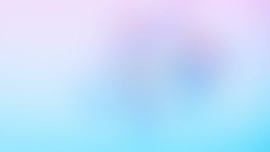 Yumuşak pembeden lavantaya, sonra da açık maviye yumuşak, soyut bir zemin oluşturan ruhani bir değişim..