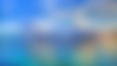 Yumuşak, bulanık, soyut bir görüntü baskın maviler ve koyu turuncu ve kahverengi tonlara sahip döşemeler..