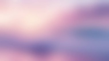 Yumuşak pembe, lavanta ve soluk mavi renklerin pürüzsüz bir karışımından oluşan kibar, soyut bir arkaplan rüya gibi ve ruhani bir etki yaratıyor..