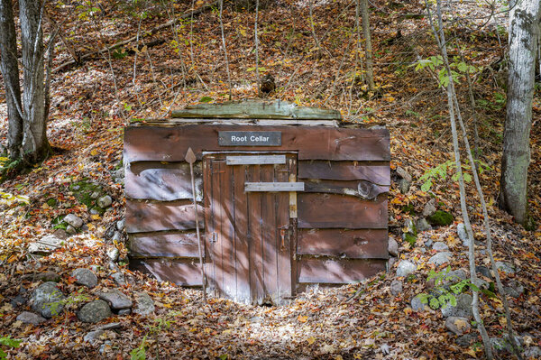 Old Root Cellar in the Side of a Mountain