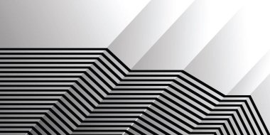 Basit çizgi desenli vektör ilüstrasyonu geometrik desen, pürüzsüz desen, soyut desenli arka plan basit tasarım