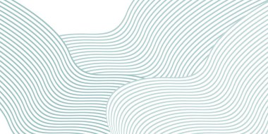 Yeşil çizgi desenli vektör ilülasyonu geometrik desen, pürüzsüz desen, soyut desen