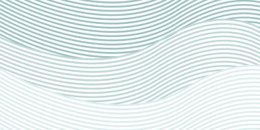 Yeşil çizgi desenli vektör ilülasyonu geometrik desen, pürüzsüz desen, soyut desen