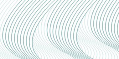 Yeşil çizgi desenli vektör ilülasyonu geometrik desen, pürüzsüz desen, soyut desen