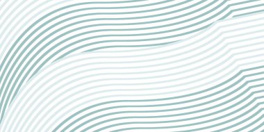 Yeşil çizgi desenli vektör ilülasyonu geometrik desen, pürüzsüz desen, soyut desen