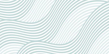 Yeşil çizgi desenli vektör ilülasyonu geometrik desen, pürüzsüz desen, soyut desen