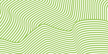 Yeşil çizgi desenli vektör çizimi geometrik desenli, kusursuz desenli, soyut desenli arkaplan soyut
