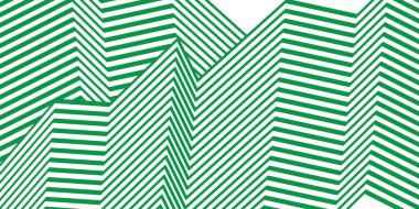 Yeşil çizgi desenli vektör çizimi geometrik desenli, kusursuz desenli, soyut desenli arkaplan soyut