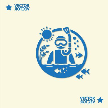 Deniz suyunun güzelliğini görmek için dalış tatili