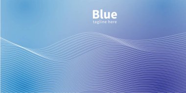 Gradyan mavi çizgi desenli ilüstrasyon geometrik desen, pürüzsüz desen, soyut desenli arkaplan basit tasarım