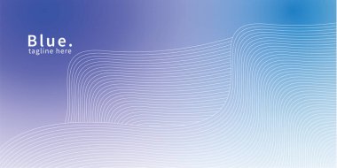 Gradyan mavi çizgi desenli ilüstrasyon geometrik desen, pürüzsüz desen, soyut desenli arkaplan basit tasarım