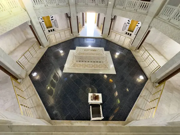 Habib Bourguiba 'nın Mausoelum' undaki mezar, saygıdeğer bağımsızlık lideri ve eski başkan, Manastır, Tunus
