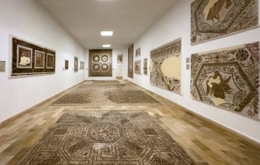 El Jem Arkeoloji Müzesi 'nde sergilenen Roma mozaikleri, Tunus