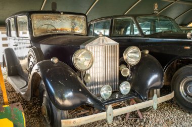 1938 Rolls-Royce Phantom III koloni ve hükümet yetkilileri tarafından kullanıldı, Ulusal Müze, Dar es Salaam, Tanzanya.