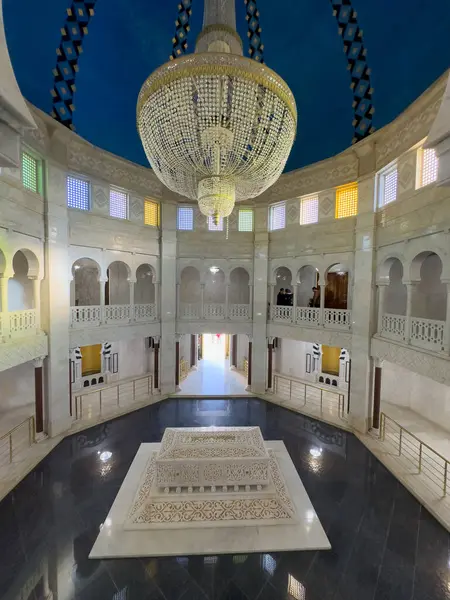Habib Bourguiba 'nın Mausoelum' undaki mezar, saygıdeğer bağımsızlık lideri ve eski başkan, Manastır, Tunus