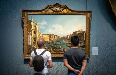 İki adam Canaletto 'nun 