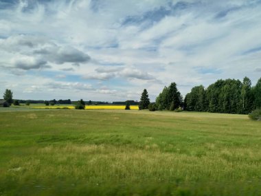 Ülkenin manzarası.