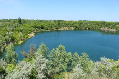 Ormanda göl ve göl