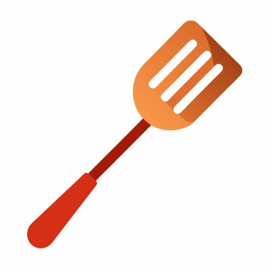 Spatula vektör resimleme
