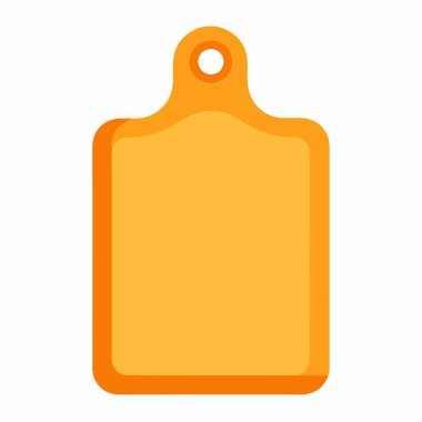 Bıçak Vektörü Grafikli Mutfak Aracı Kesme Kurulu.