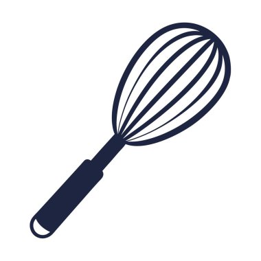 Pişirme ve Pişirme İçin Minimalist Fırça Simgesi.