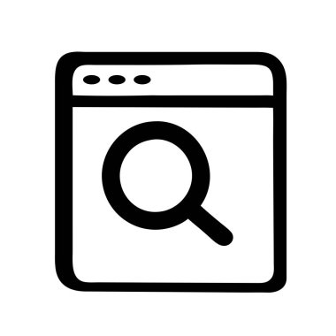 Cam Vektör Simgesini Ara, Bul, Büyüt.