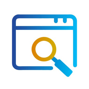 Cam Vektör Simgesini Ara, Bul, Büyüt.