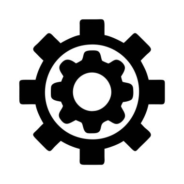 Ayarlar, dişli, yapılandırma, tercihler Ayarları İleti Simgesi.