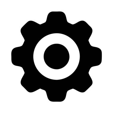 Ayarlar, dişli, yapılandırma, tercihler Ayarları İleti Simgesi.