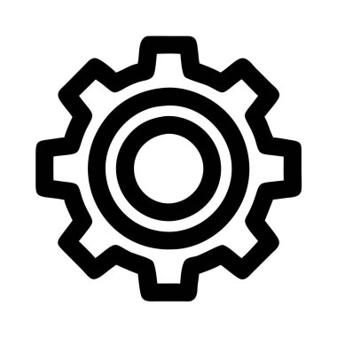 Ayarlar, dişli, yapılandırma, tercihler Ayarları İleti Simgesi.