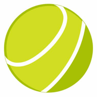 Vektör Tenis Topu İllüstrasyonu, Yüksek Kaliteli Tenis Topu İllüstrasyonu.