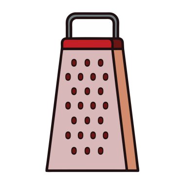 Pişirme rendesi vektör illüstrasyonu