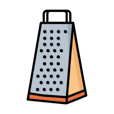 Pişirme rendesi vektör illüstrasyonu