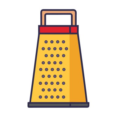 Pişirme rendesi vektör illüstrasyonu