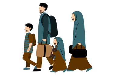 İslam ailesinin Müslüman ailesi.