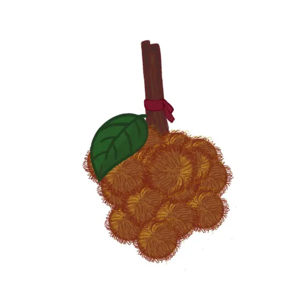 Kıllı meyve arkaplan çizgi filmi