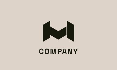 Siyah ve beyaz yaratıcılık için alfabe harf logosu simgesi. iş ve şirket tasarımı