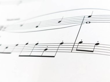 Müzik notalarını kapat
